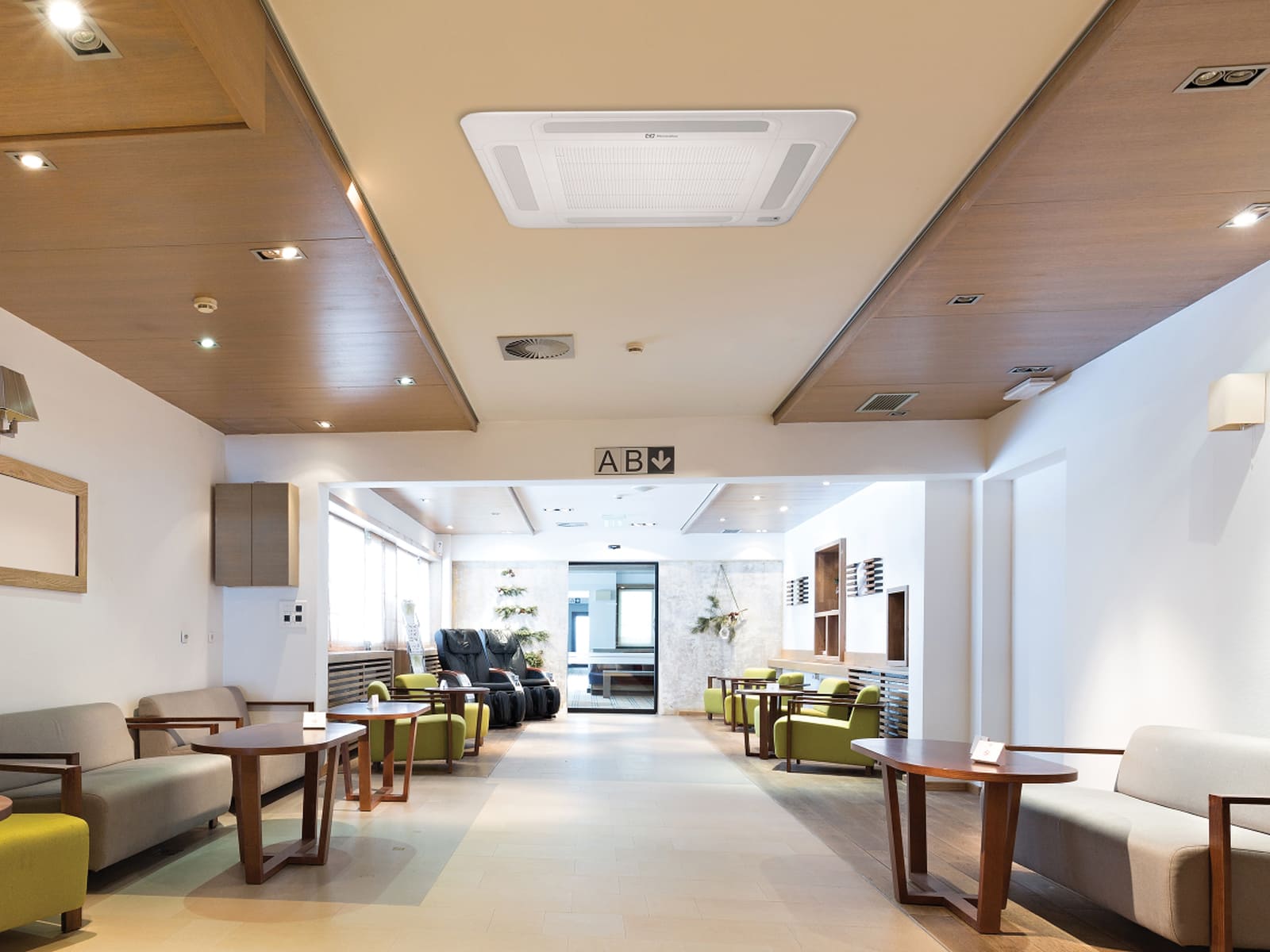 Кассетный внутренний блок мульти сплит системы Electrolux EACC/I-24 FMI/N8_ERP