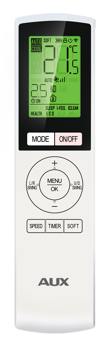 Настенный внутренний блок мульти сплит системы AUX AMWM-H09/4R2(CD)